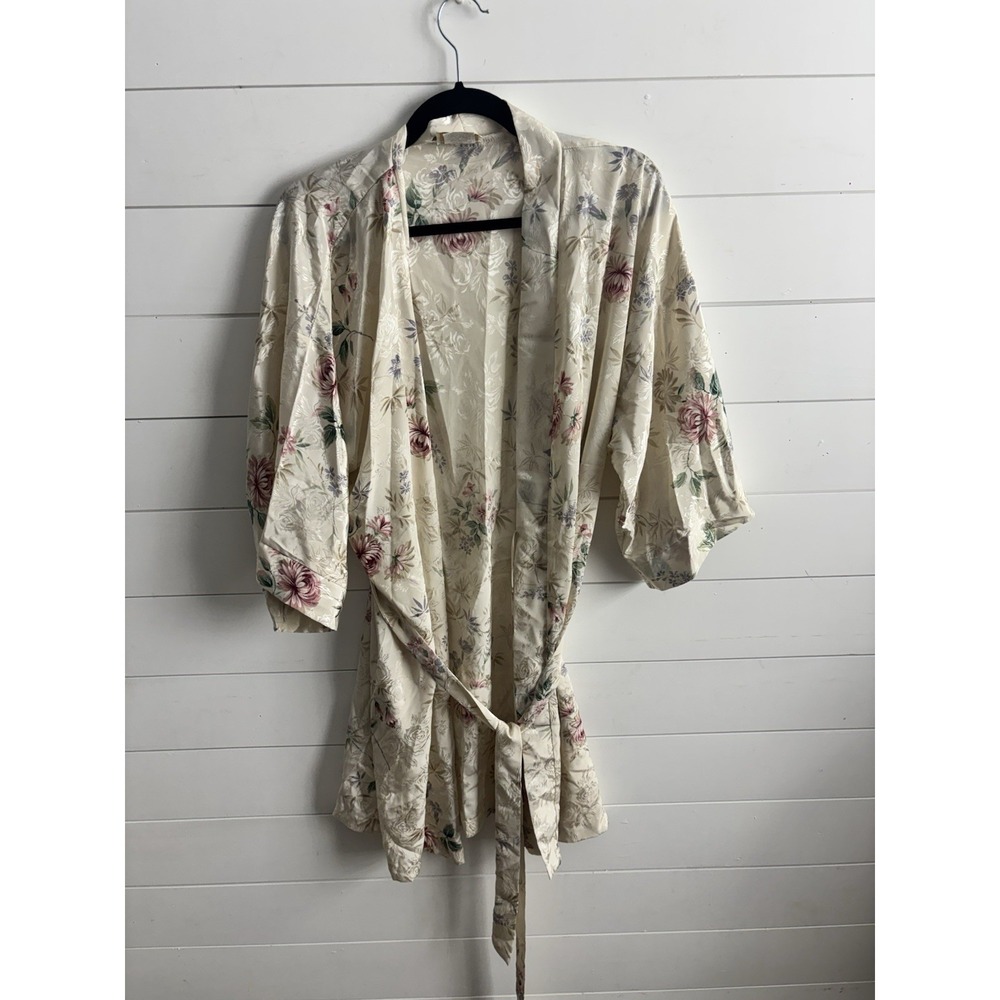 Floral Robe Inner Most Size Large Women's Vintage.